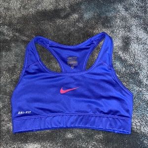 Woman’s Nike Pro Navy Blue Sports Bra